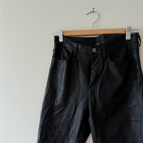 Free People Vegan Leather Pants - Picture 2 of 4